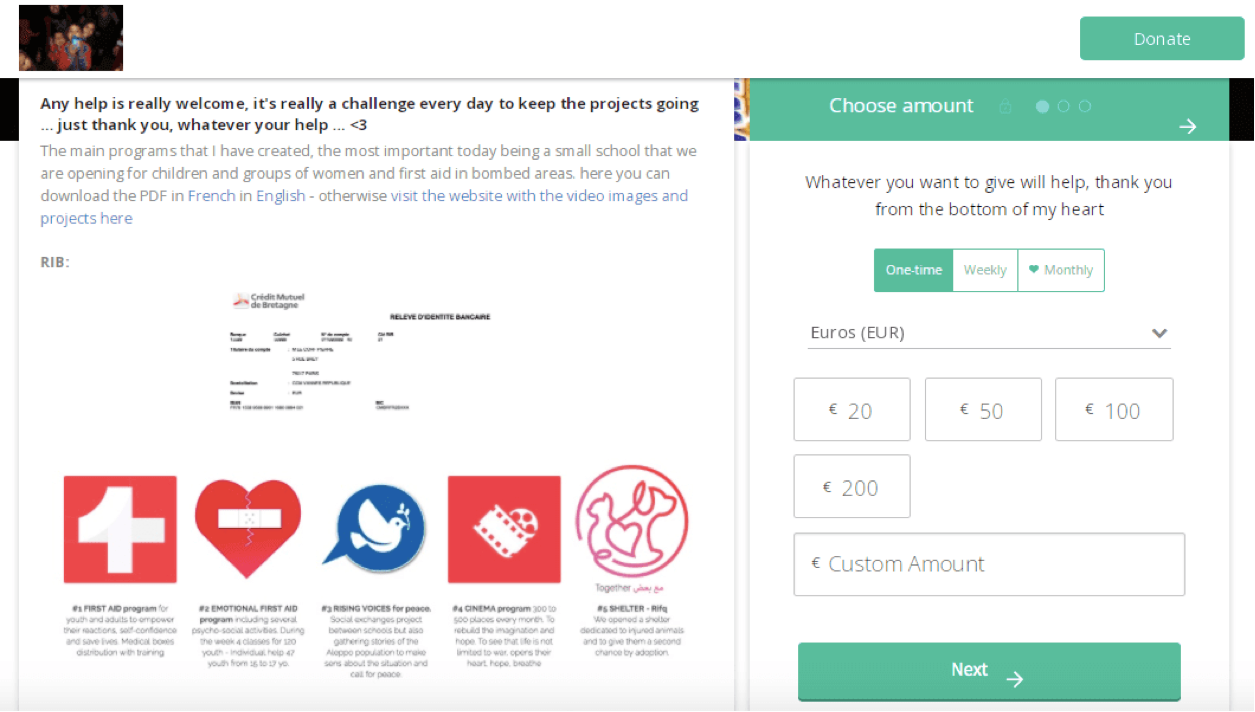 a nonprofit organization accepts donations through a website built on Strikingly a nonprofit organization accepts donations through a website built on Strikingly